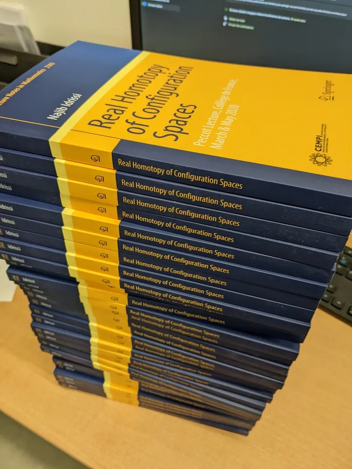 Complimentary copies of the published volume.