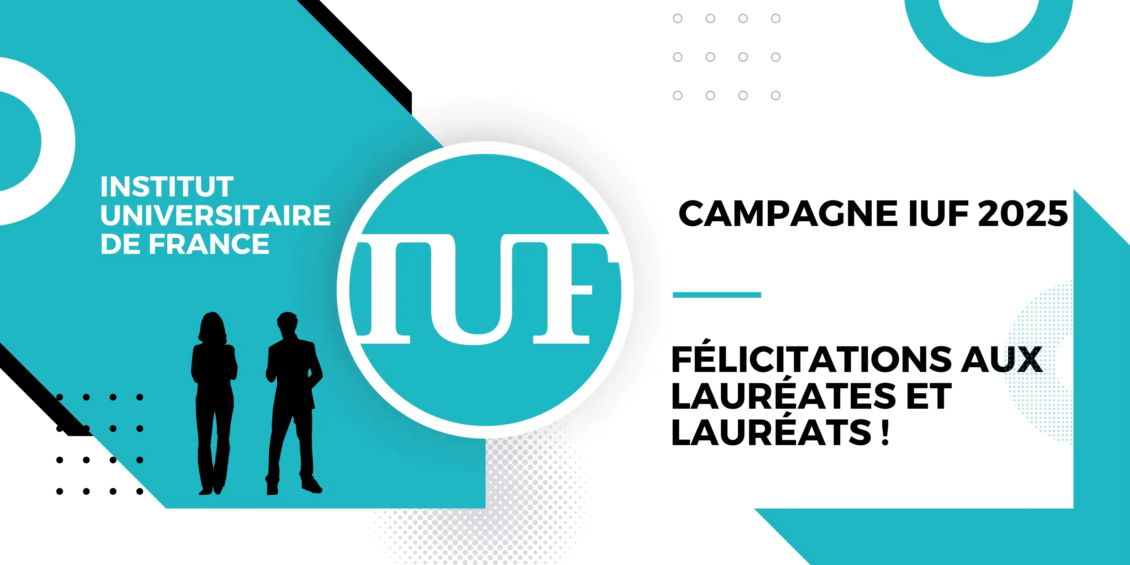 Announcement image from the IUF.